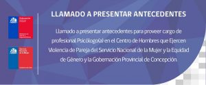 LLAMADO ANTECEDENTES